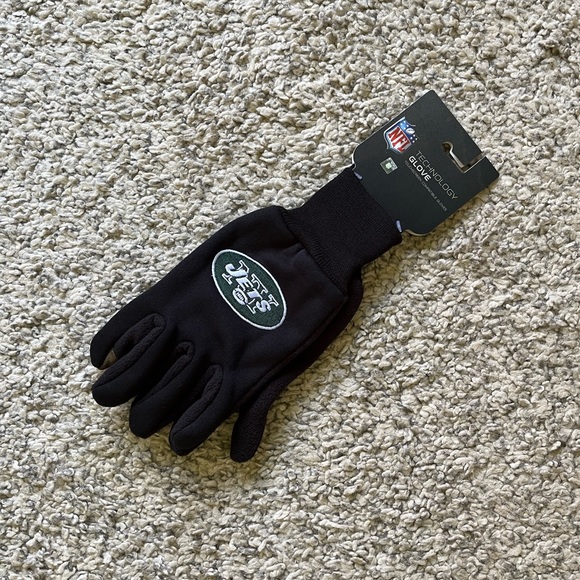 NFL 🏈 NEW YORK JETS Technology Gloves - Picture 1 of 8